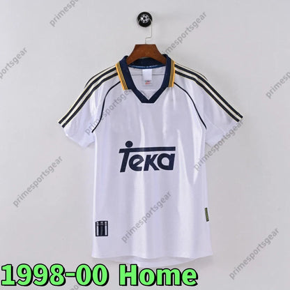 camiseta realmadrid Retro Soccer Jerseys Finals Football Shirt GUTI BENZEMA SEED - SitterJersey.com
