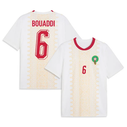 Morocco Away Jersey Achraf Hakimi NO 2 Shirt World Cup 2026 Moroccans National T - SitterJersey.com