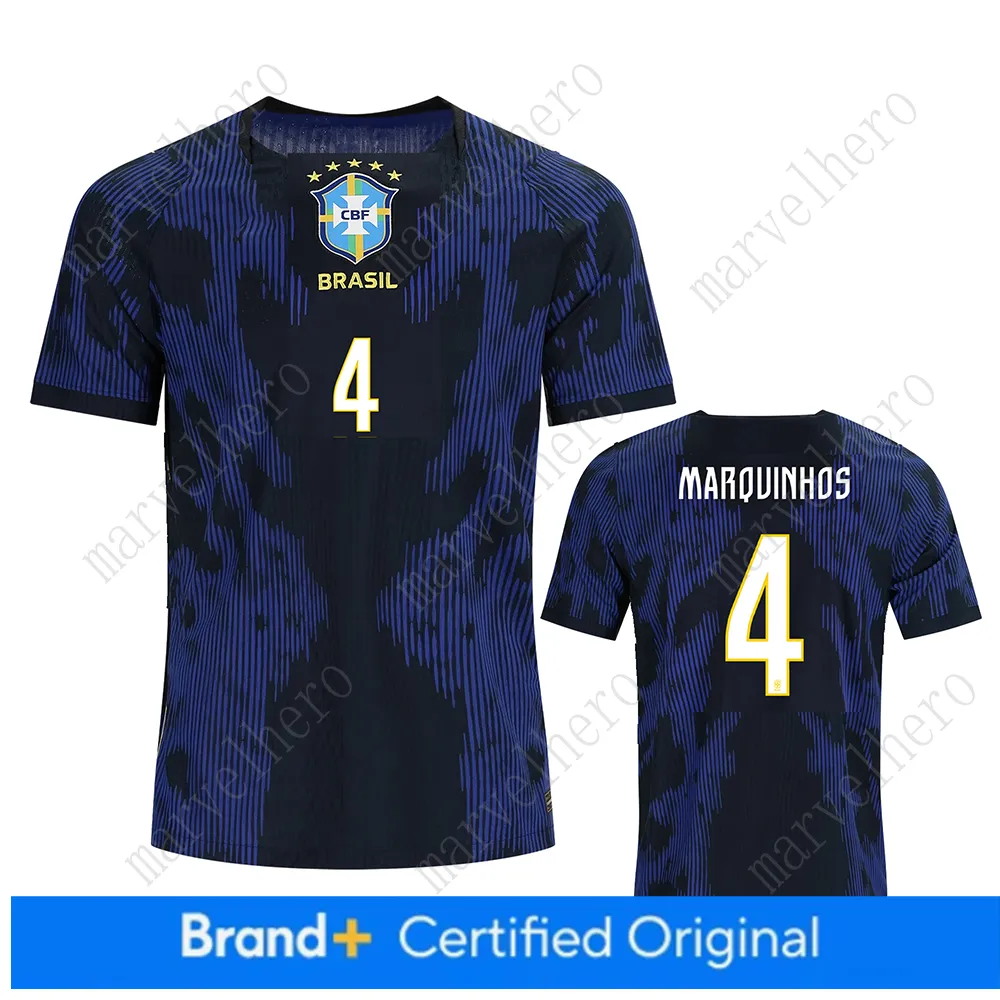 Brazil Away Jersey Gabriel Magalhaes NO 3 World Cup 2026 Soccer Shirt Brazilian  - SitterJersey.com