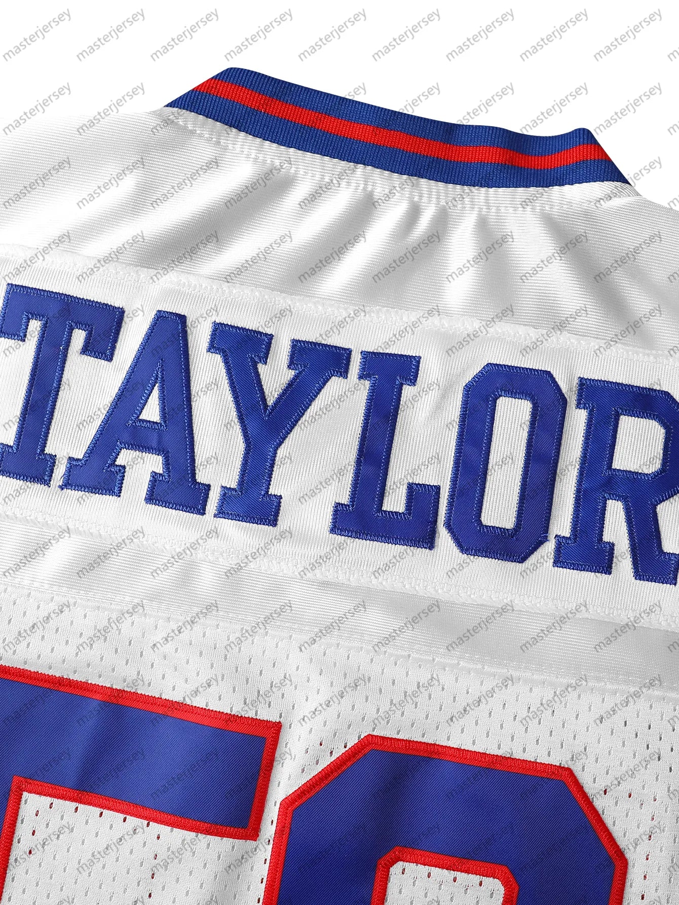 #56 TAYLOR Comfy V-Neck Football Jerseys Men Mesh Embroidery For Training And Co - SitterJersey.com