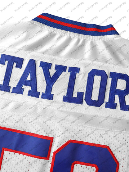 #56 TAYLOR Comfy V-Neck Football Jerseys Men Mesh Embroidery For Training And Co - SitterJersey.com