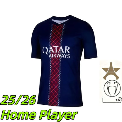 Psges jersey 26 27 maillot psges O.DEMBELE KVARATSKHELIA EMERY RAMOS HAKIMI N.ME - SitterJersey.com