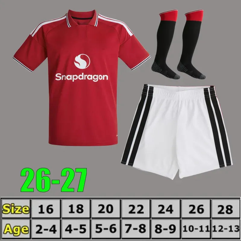 Manchester 26 27 soccer jerseys FERNANDES CUNHA SESKO unite AMAD MBEUMO MANIOO f - SitterJersey.com