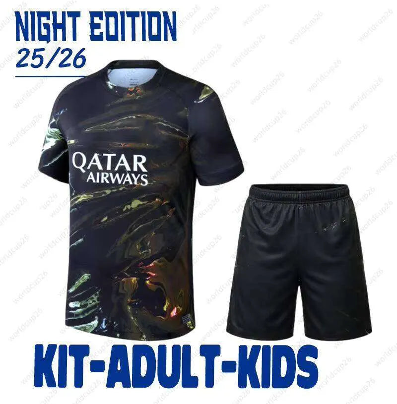 25/26 Season 1:1 Soccer Football Jersey Outdoor Sports Shirt Dembele Doue Kvarat - SitterJersey.com