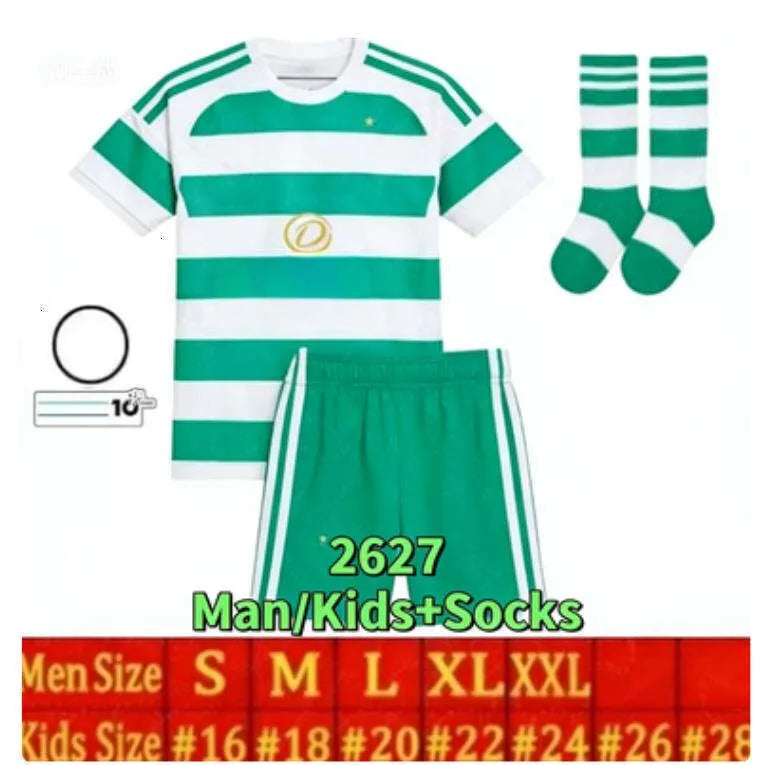 Celts football jersey celticfc jersey 25 26 27 Home Away Football Shirt ELYOUNOU - SitterJersey.com