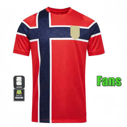 Norway World Cup 2026 Jersey HAALAND ODEGAARD SORLOTH NUSA AASGAARD MYHRE DONNUM - SitterJersey.com