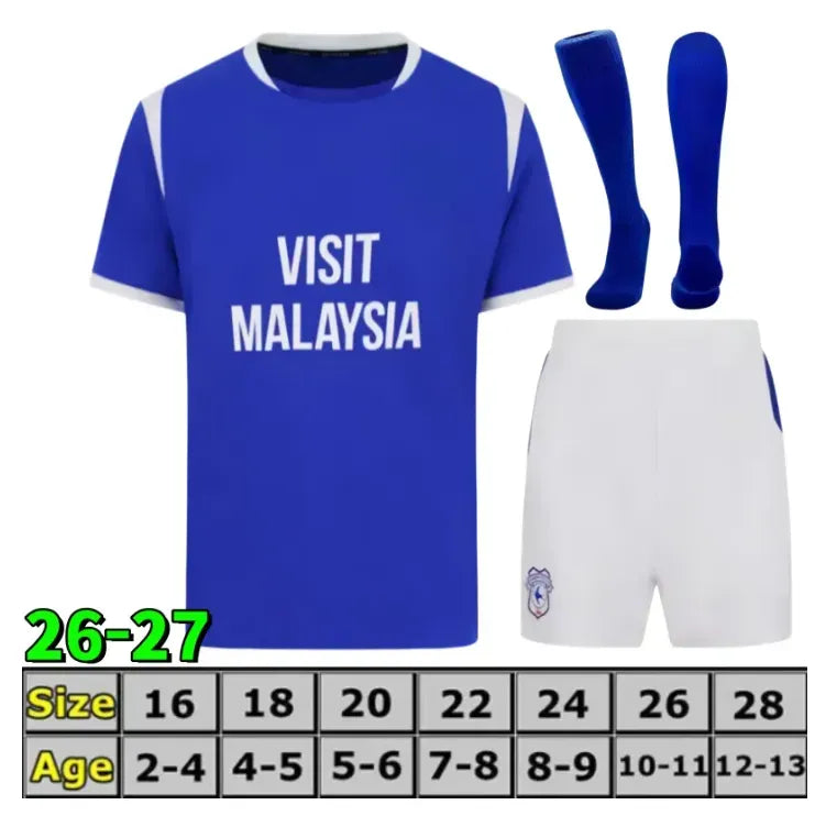 Cardiff City 26 27 Jersey 2026 Soccer Jerseys Home AWAY Fans Player Men kids Fan - SitterJersey.com