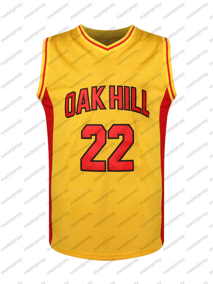 #22 ANTHONY OAK HILL Men's Basketball Jersey Sweatshirt - Embroidered Movie Mesh - SitterJersey.com