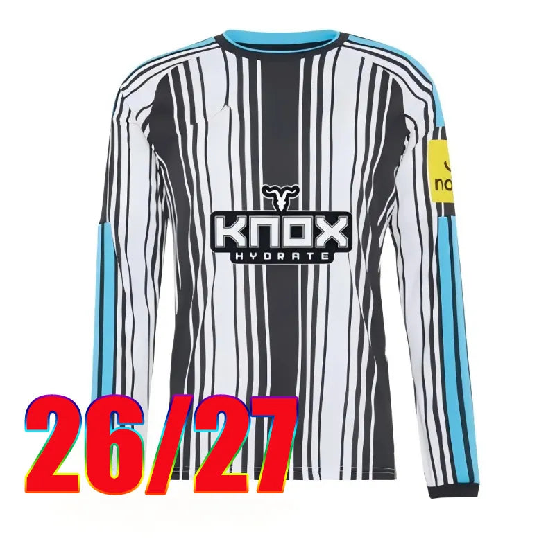 Newcastle 26 27 Football Shirt Black Children's Set Top BARNES BRONO G. Gordon I - SitterJersey.com