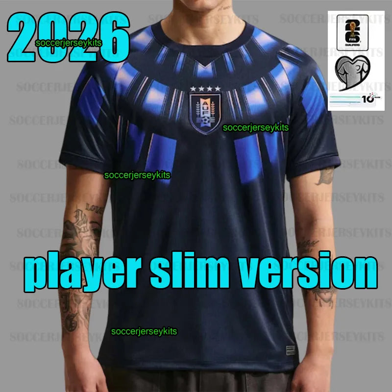 Uruguay jersey 2026 world cup football shirts player long sleeve 2025 national t - SitterJersey.com
