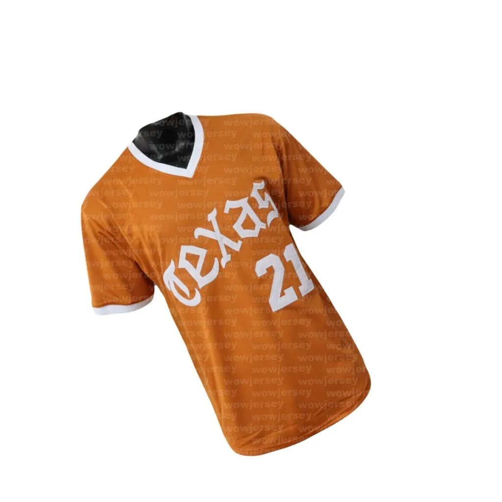 Texas Longhorns Baseball Jerseys Luke Harrison Cal Higgins Max Grubbs Connor McC - SitterJersey.com