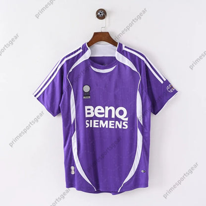 camiseta realmadrid Retro Soccer Jerseys Finals Football Shirt GUTI BENZEMA SEED - SitterJersey.com