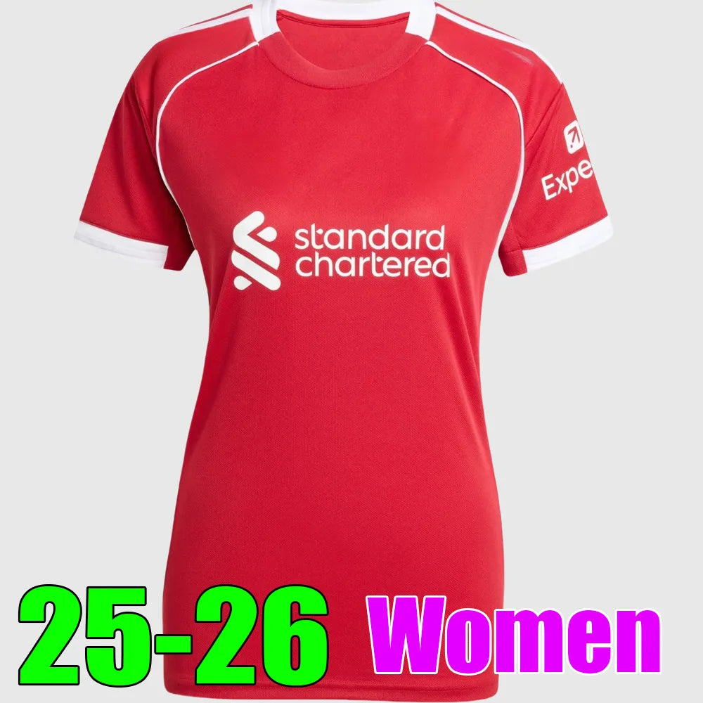 2026 ISAK EKITIKE WIRTZ DIOGO J. KERKEZ FRIMPONG M.SALAH liverpool 26 27 FC Foot - SitterJersey.com