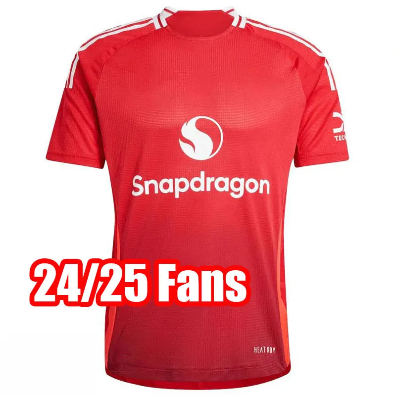 ManUnited SESKO MBEUMO CUNHA 25 26 27 Soccer Jerseys football shirts B. FERNANES - SitterJersey.com