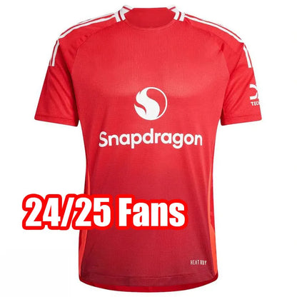 ManUnited SESKO MBEUMO CUNHA 25 26 27 Soccer Jerseys football shirts B. FERNANES - SitterJersey.com