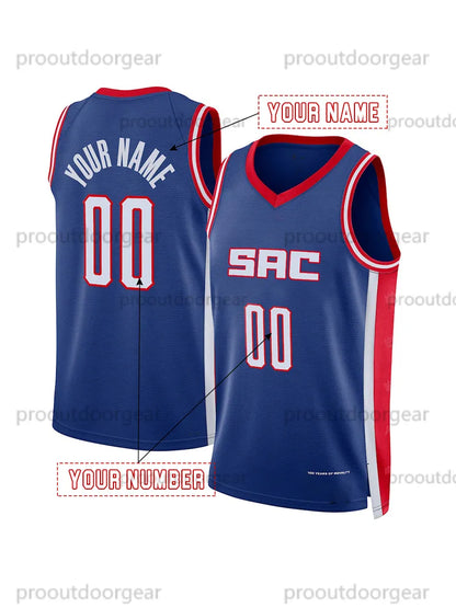 2025 Basketball Jersey 5 Fox Murray Sabonis Crawford Jerseys Mens Womens Youth S - SitterJersey.com
