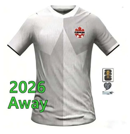 canada soccer jersey 2026 World Cup J.DAVID DAVIES LARIN 26 27 CAVALLINI MILLAR  - SitterJersey.com