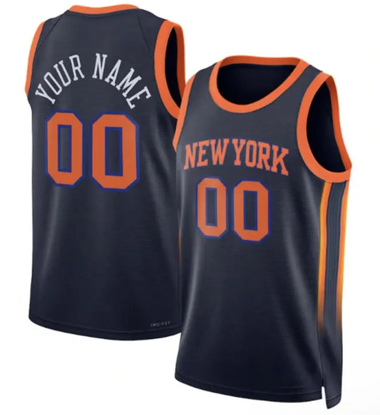 Custom Men kids youth Jalen Brunson Karl Anthony Towns Basketball Jerseys Josh H - SitterJersey.com