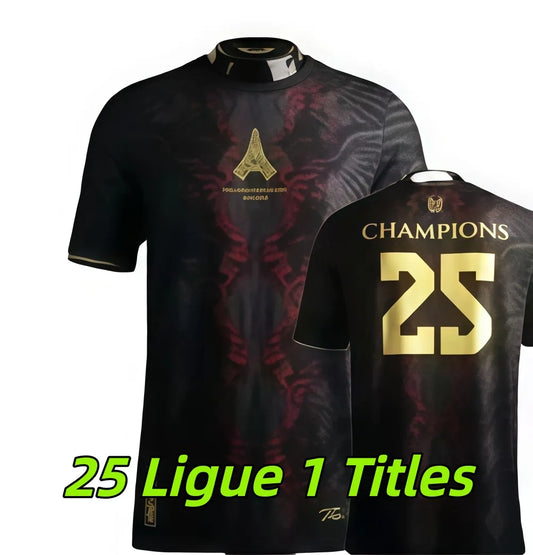 Psges jersey 26 27 maillot psges O.DEMBELE KVARATSKHELIA EMERY RAMOS HAKIMI N.ME - SitterJersey.com