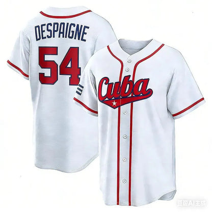 Team Cuba World Baseball Classic Jersey 2026 Raidel Martinez Rodriguez Albies wb - SitterJersey.com