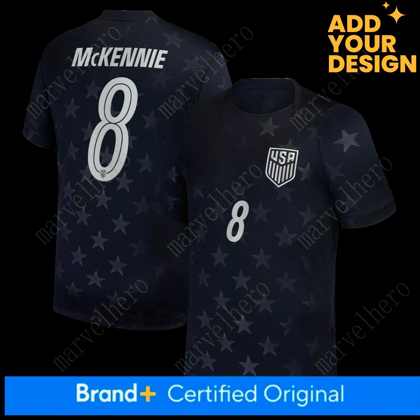 America Away Jersey Folarin Balogun 20 World Cup 2026 Shirt American National Te - SitterJersey.com