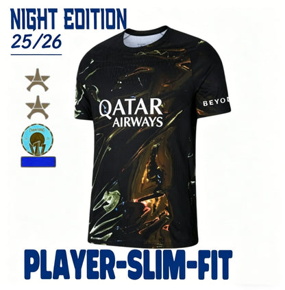 25 26 27psgeJersey O.Dembele D.DOUE KVARATSKHELIA Football JerseysVITINHA JOAON  - SitterJersey.com