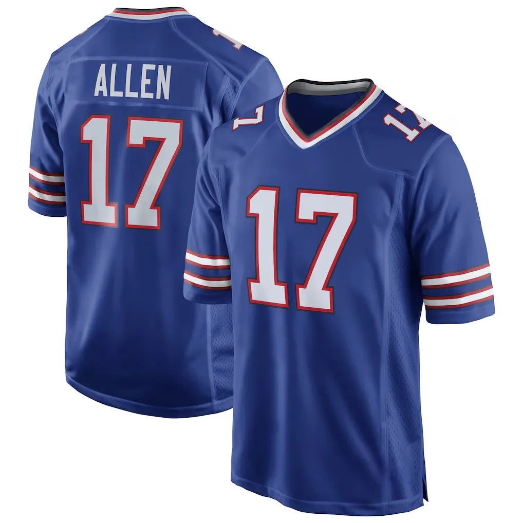 17 Allen 18 Cooper Football Jerseys Knox Shakir Milano Kincaid Cook Coleman Mila - SitterJersey.com
