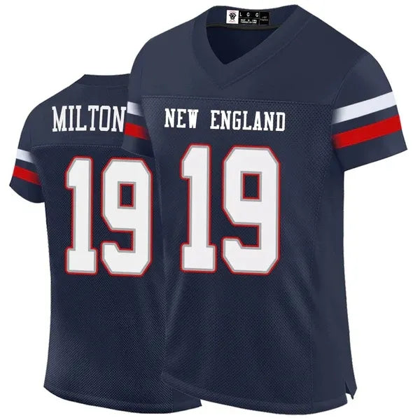 10 Drake Maye Football Jerseys Christian Gonzalez Rhamondre Stevenson Demario Do - SitterJersey.com