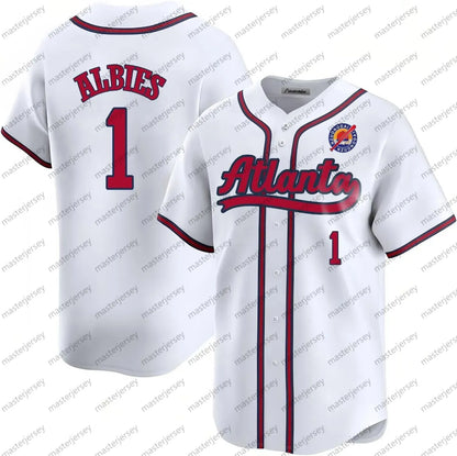 Custom Baseball Jerseys AARON ALBIES ACUNA JR. Men/Women/Youth Jersey Sweatshirt - SitterJersey.com