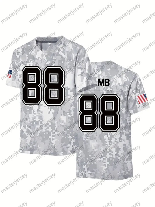 2024 Camo Salute To Service Pullover Football Jersey individuation Custom Any Na - SitterJersey.com