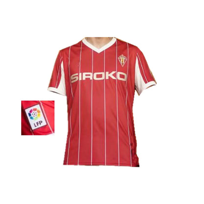 4XL 26 27 Sporting de Gijon Soccer Jerseys 84 86 94 95 96 01 02 08 Retro David V - SitterJersey.com