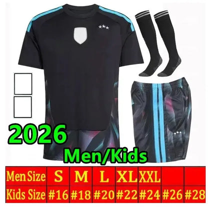 Portugal 2026 World Cup Jersey Argentina World Cup 2026 Soccer Jerseys MESSI GARNACHO DE PAUL National Team MARTINEZ KUN AGUERO Maradona Football Shirts 26 27 Women Men Kids Kit - SitterJersey.com