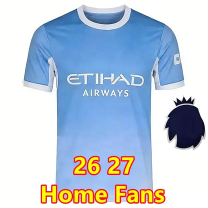 26 27 ManchesterS City Soccer Jerseys 2026 2027 Man City Fans Player Men Kids Ki - SitterJersey.com