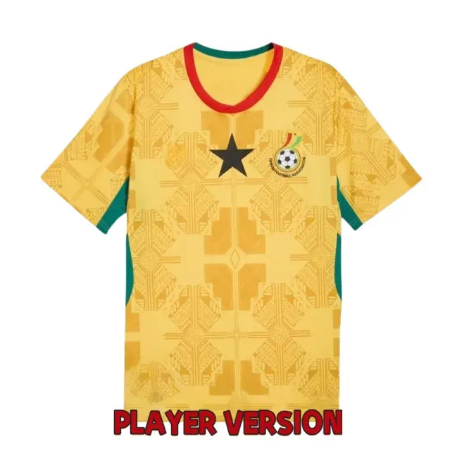 ghana jersey 2026 worldcup J.AYEW A.AYEW KUDUS SEMENYO WILLIAMS soccer jersey PA - SitterJersey.com
