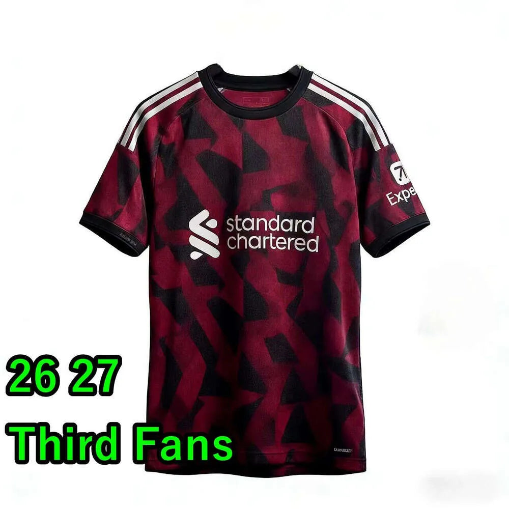 Liverpool Kit 25 26 27 Soccer Jerseys Mohamed Salah ISAK Wirtz Ekitike SZOBOSZLA - SitterJersey.com