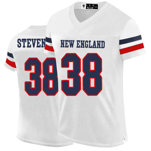 10 Drake Maye Football Jerseys Christian Gonzalez Rhamondre Stevenson Demario Do - SitterJersey.com