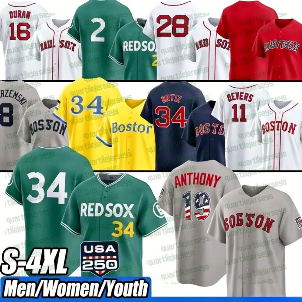 Triston Casas Rafael Devers red sox jersey Garrett Crochet Alex Bregman Trevor S - SitterJersey.com