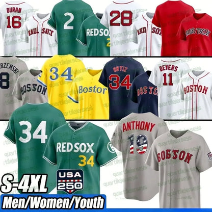 Triston Casas Rafael Devers red sox jersey Garrett Crochet Alex Bregman Trevor S - SitterJersey.com