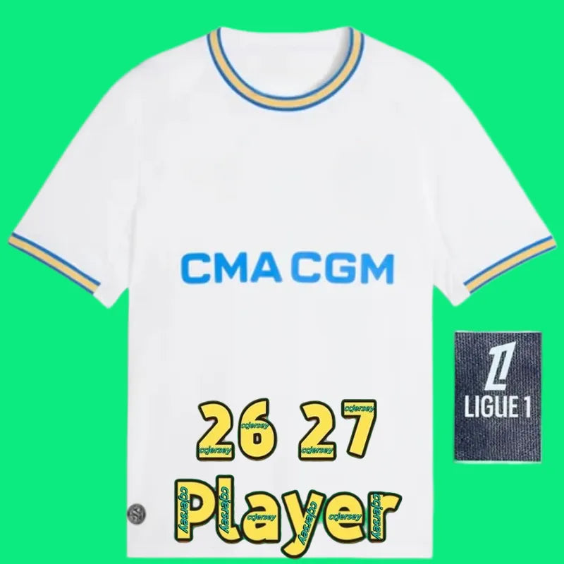 25 26 27 maillot de foot GREENWOOD marseille jersey soccer PAVARD MEDINA PAIxao  - SitterJersey.com