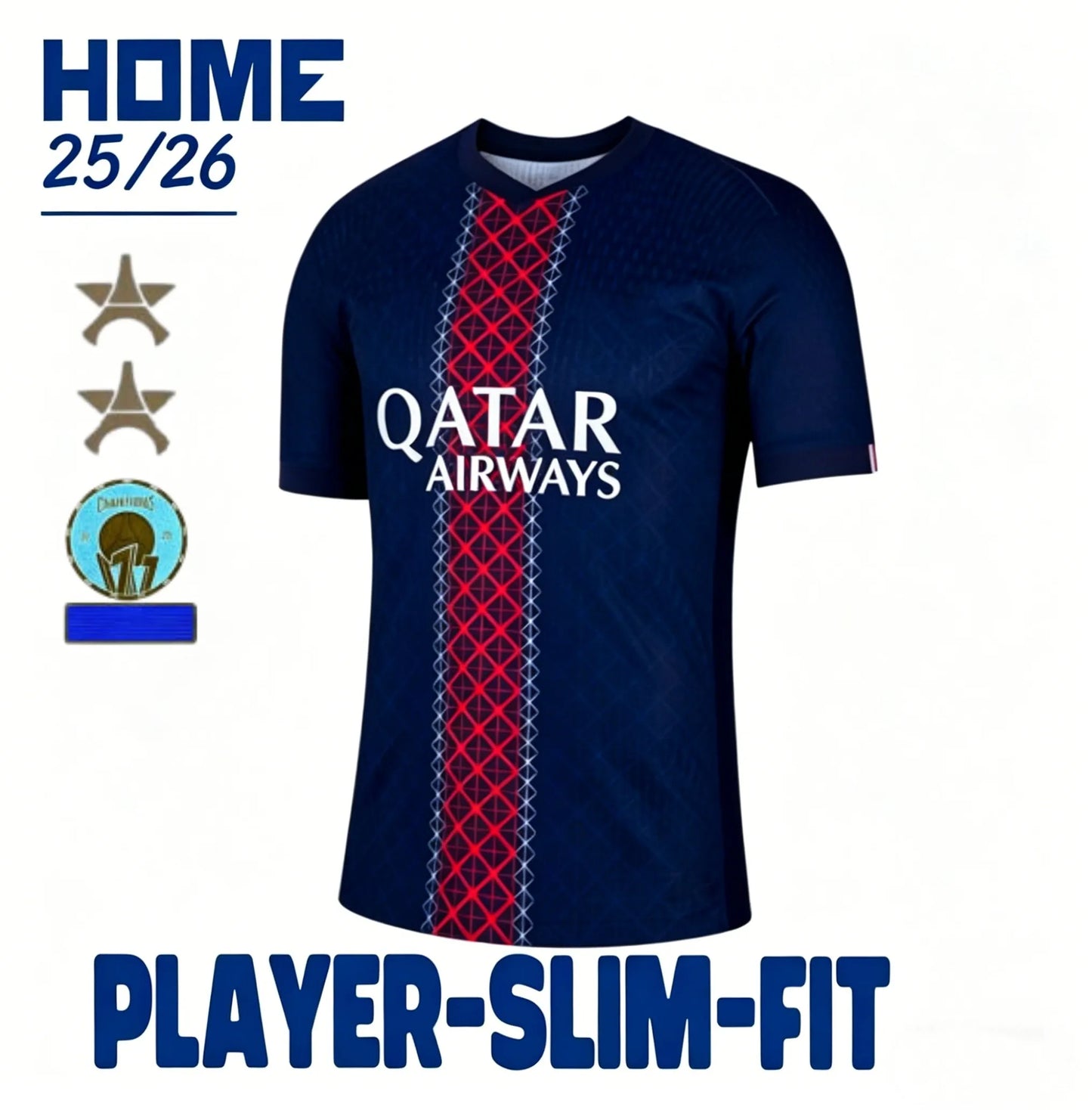 25 26 27psgeJersey O.Dembele D.DOUE KVARATSKHELIA Football JerseysVITINHA JOAON  - SitterJersey.com