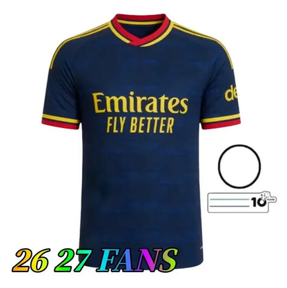 26 27 SMITH ROWE SAKA soccer jerseys Fans Player MARTINELLI TIERNEY 2025 2026 RI - SitterJersey.com