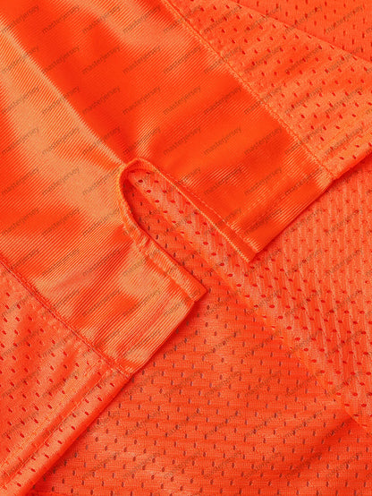 Youth/Kids #9 BOUCHER Orange Loose Breathable American Football Jerseys Embroide - SitterJersey.com