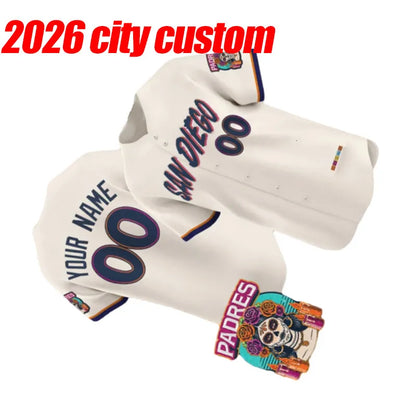 San Diegos Padres Jersey 23 Fernando Tatis Jr 2026 City Connect Nick Castellanos - SitterJersey.com