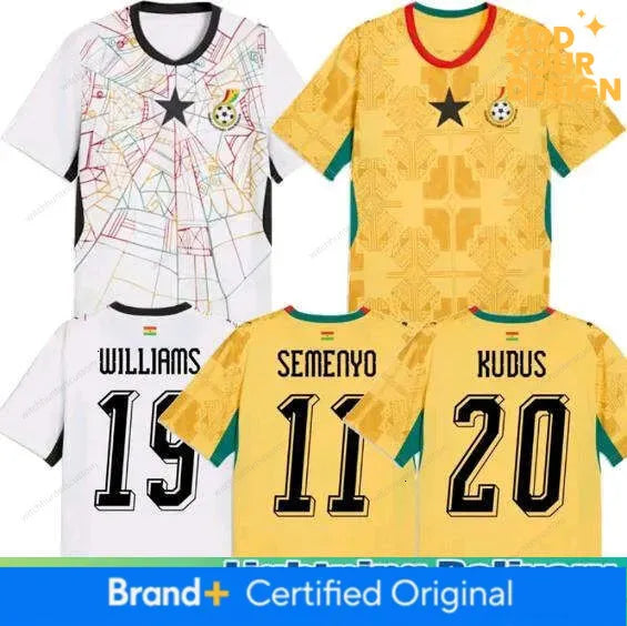 ghana jersey 2026 World Cup Ghana national football team Soccer Jerseys 26 27 J  - SitterJersey.com