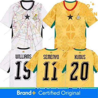 ghana jersey 2026 World Cup Ghana national football team Soccer Jerseys 26 27 J  - SitterJersey.com