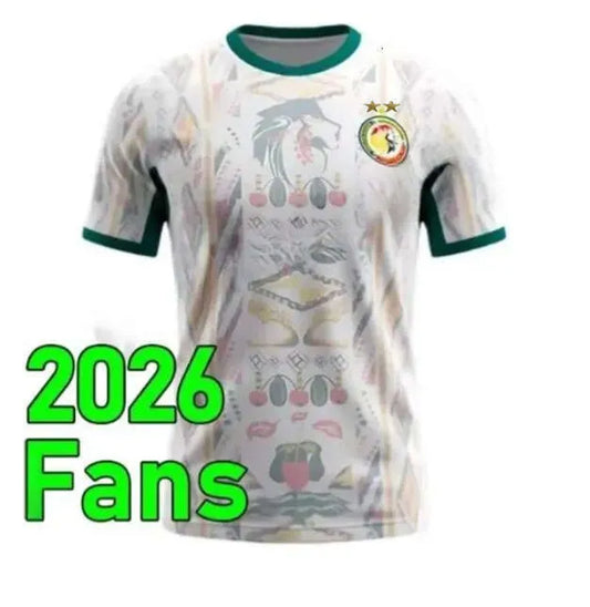 2 Star Senegal Soccer Jerseys 2025 2026 National Team SARR P.M.SARR N.JACKSON DI - SitterJersey.com