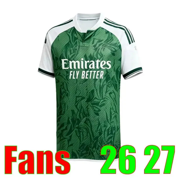 26 27 SMITH ROWE SAKA soccer jerseys Fans Player MARTINELLI TIERNEY 2025 2026 RI - SitterJersey.com