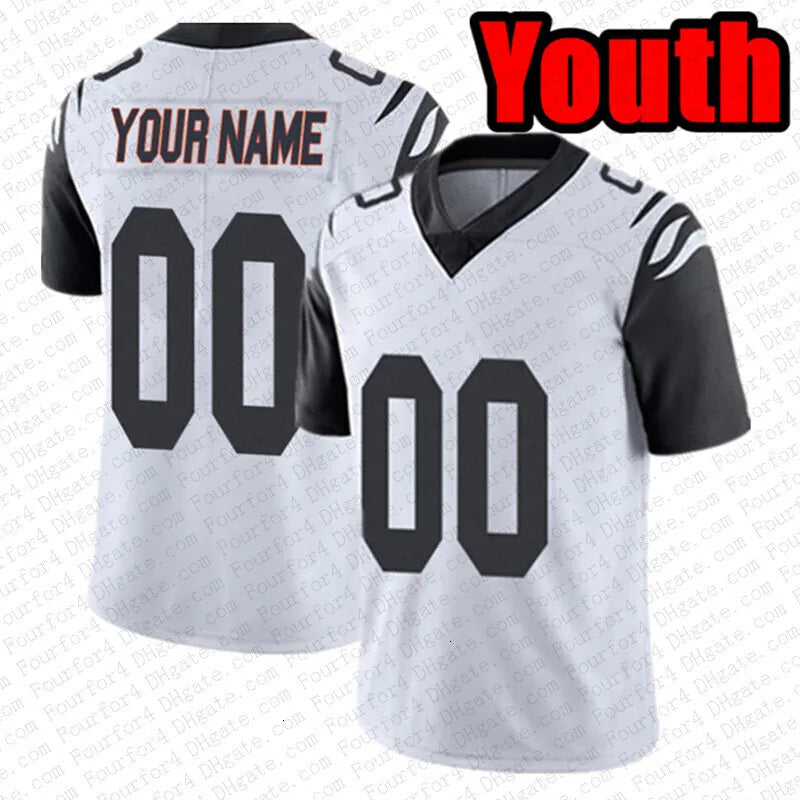 Joe Burrow JaMarr Chase Football Jersey Dexter Lawrence II Joe Flacco Tee Higgin - SitterJersey.com