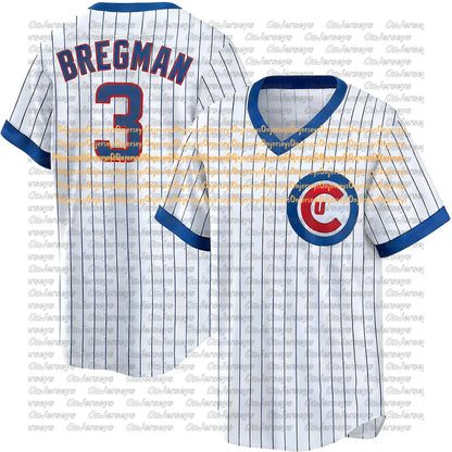 ChicagoS Cubs Jersey Pete Crow-Armstrong Nico Hoerner Michael Busch Dansby Swans - SitterJersey.com