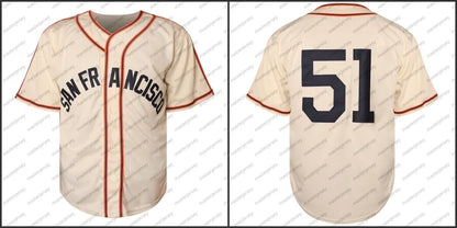BONDS Baseball Jerseys Mens Sewing Embroidery High Quality In Stock Fast Shippin - SitterJersey.com
